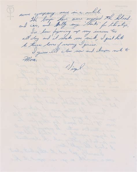 Gus Grissom Autograph Letter Signed | RR Auction