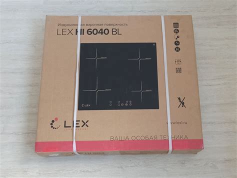 Индукционная варочная панель Lex HI 6040 BL — купить в интернет ...