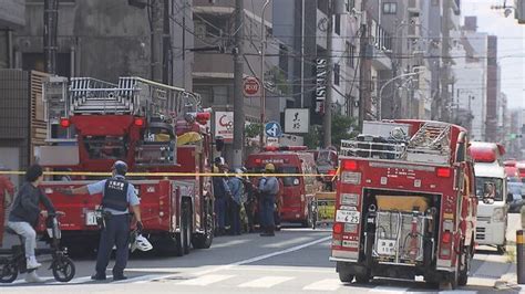 【速報】大阪・心斎橋近く11階建てマンションの9階で火事 20代の男女2人を搬送「煙が見えます」と通報 大阪市西区（mbsニュース