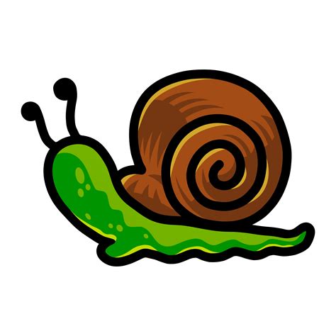 Ilustraci N De Dibujos Animados De Caracol Vector En Vecteezy