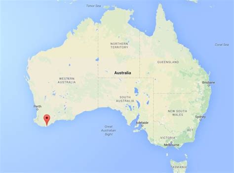 Where is Albany on map Australia