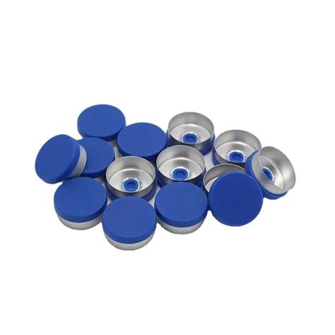 Aluminium Flip Off Tear Seal Caps For Medical Vials 20mm Glass Bottle