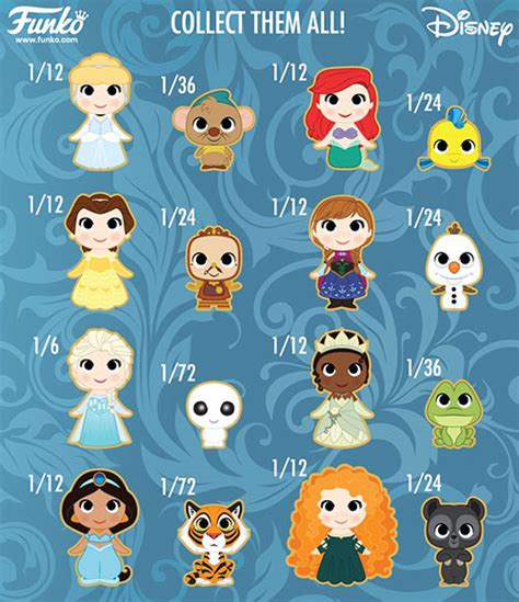 The Blot Says Disney Princesses Mystery Minis Blind Box Series By Funko