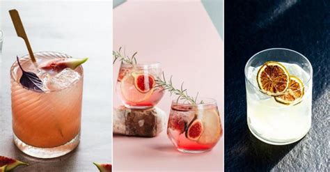 5 X Originele Cocktails Met Gin En Zonder Tonic