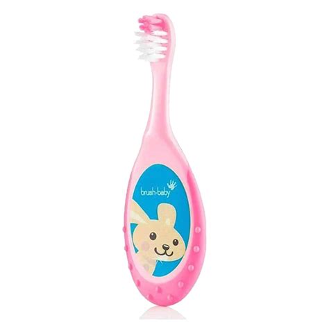 Baby And Beyond Brush Baby Flossbrush 0 3 Years Pink