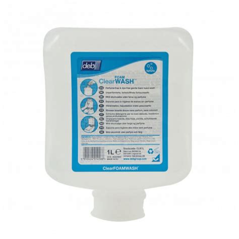 Deb Refresh Foam Hand Wash Clear