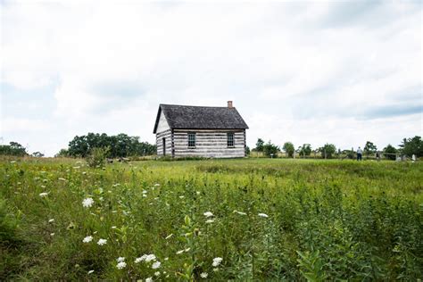 Countryside Cabin On The Prairie Image Free Stock Photo Public