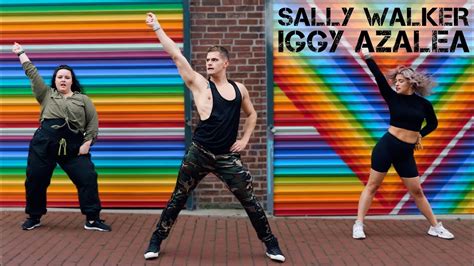 Sally Walker Iggy Azalea Caleb Marshall Dance Workout Youtube