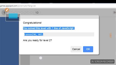 Blockly Game Pond Level 1 Complete Solution Quality Assurance Youtube