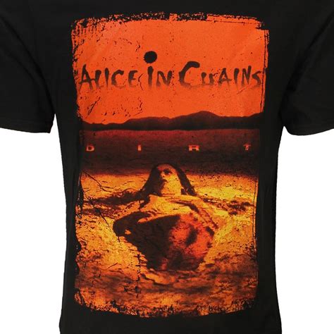 Alice in Chains Dirt Album Cover T-Shirt - Official Merchandise ...