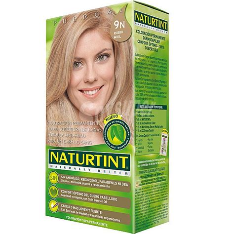 Naturtint Tinte Rubio Miel N Color Permanente Sin Amoniaco Caja Unidad