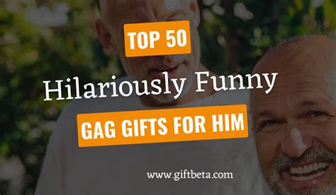 50 Hilariously Funny Gag Gifts For Men | Great Ideas For Fun Guys ...