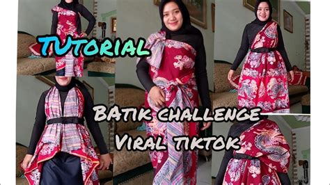 Tiktok Tutorial Kain Batik Jarik Tanpa Jahit Batik Kain Bersama