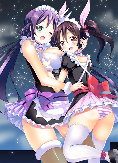 Toujou Nozomi And Yazawa Nico Love Live And 1 More Drawn By Kurou