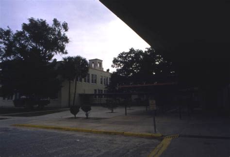 Florida Memory • Close Up View Of The Leesburg High School Campus