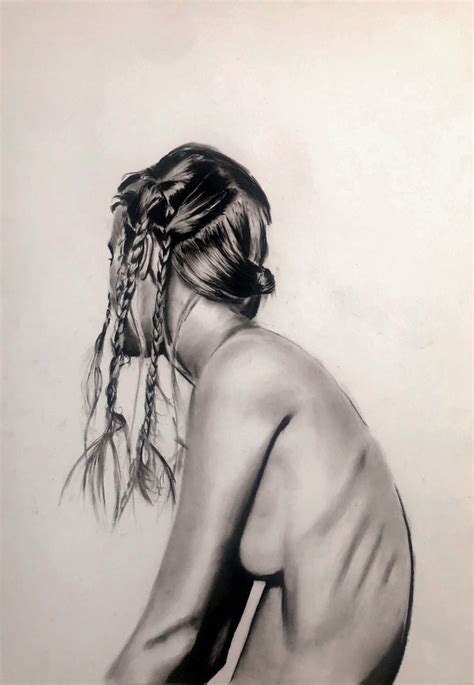 Artworks Realistic Charcoal Drawings Made By Denny Stoekenbroek