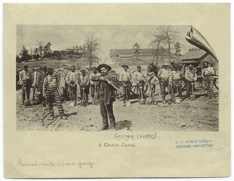 A Chain Gang Nypl Digital Collections