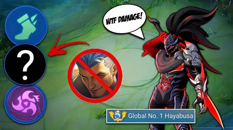 USE THIS HAYABUSA EMBLEM SET TO DESTROY TANKY HEROES SOLO FAST HAND