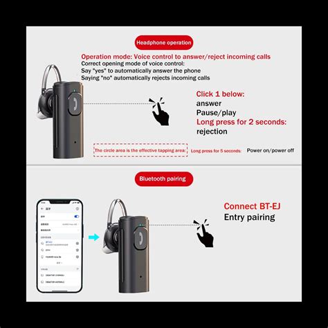 Беспроводная Bluetooth-гарнитура с голосовым управлением и ...