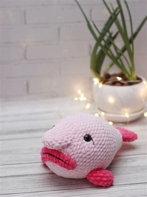 Blobfish Plush Toy Stuffed Blobfish Ugly Fish Toy Fish Etsy