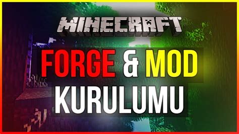 Forge Kurulumu YouTube