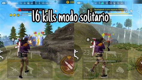 ME HAGO 16 KILLS EN BR CLASIFICATORIA MODO SOLO FREE FIRE YouTube