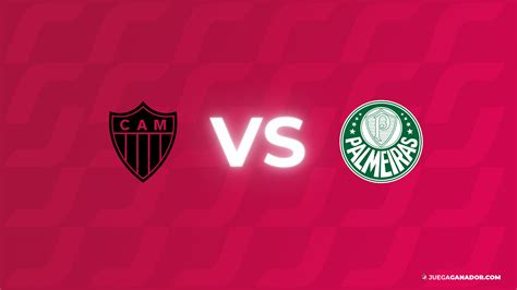 Pronóstico Atlético Mineiro vs Palmeiras lunes 17 de junio Juega