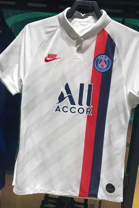 New Psg Third Kit 2019 20 White Paris Sg Jersey 19 20 Nike Football