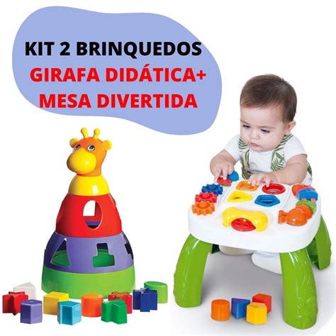 Kit Brinquedo Educativo Did Tico Encaixe Bebe Infantil Shopee Brasil