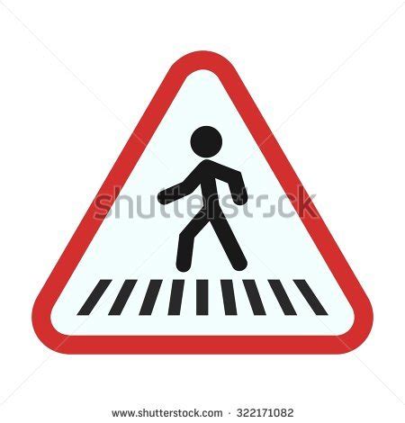 Pedestrian crossing clipart - Clipground