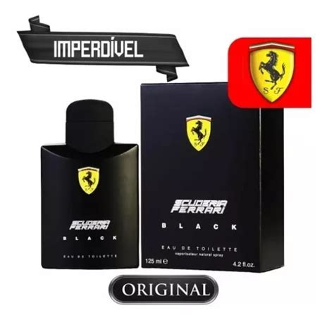 Ferrari Scuderia Black Edt 125 Ml Para Homem 12x S Juros Parcelamento