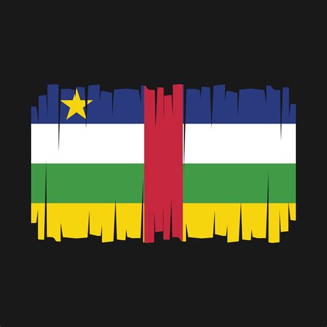 Central African Flag Vector 21980738 Vector Art at Vecteezy