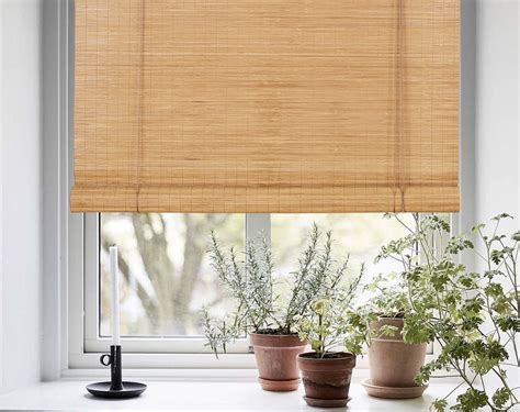 Superior Bamboo Roll Up Blinds For Storables