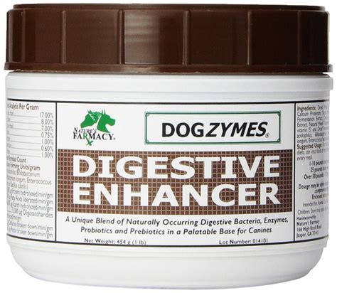 Natures Farmacy Dogzymes Digestive Enhancer Powerhouse Dog Supply