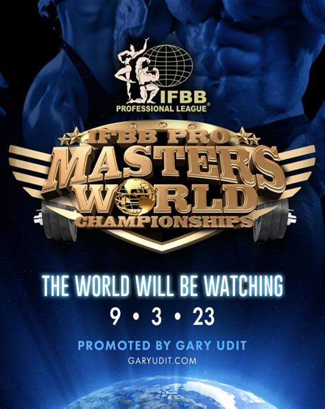 2023 Ifbb Professional League Masters World Championships Athlete