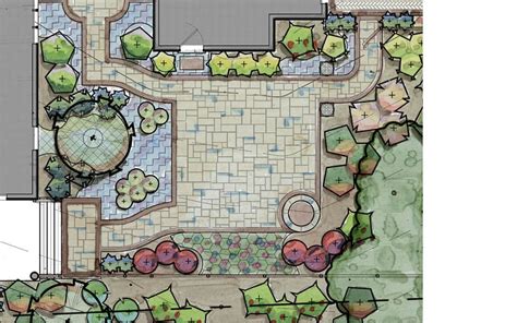 Courtyard Garden Plan