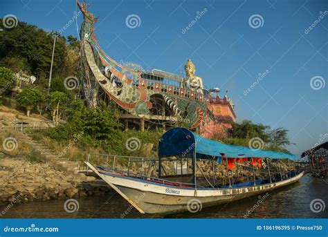 Thailand Sop Ruak Mekong Giant Buddha Temple Editorial Image Image Of