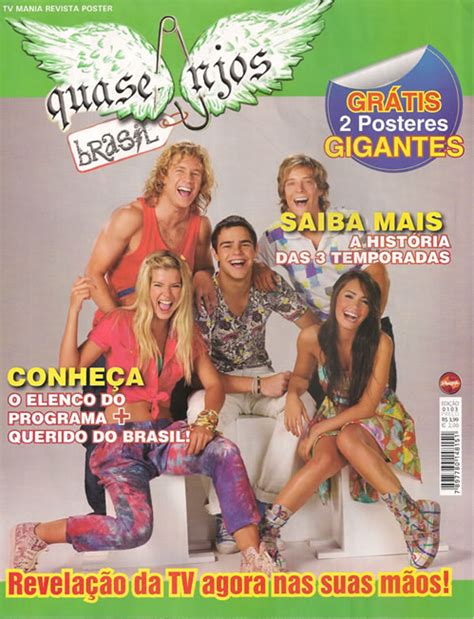 Quase Anjos Chegou A Revista Quase Anjos Brasil