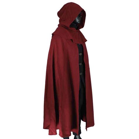 Wool Cloak with Mantle