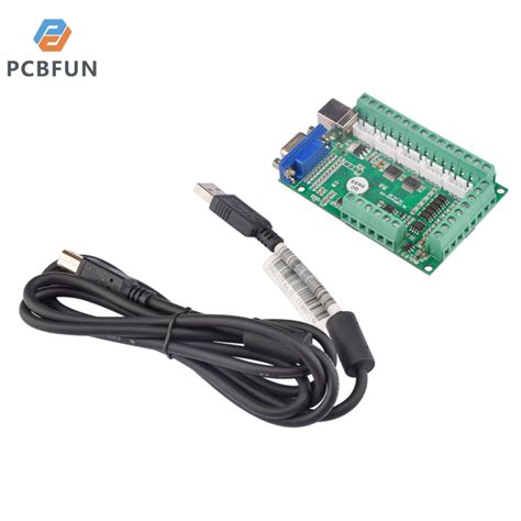 Pcbfun บอร์ดเชื่อมต่อ Mach3เครื่องแกะสลักบอร์ดอินเตอร์เฟสเชื่อมต่อ Usb