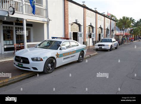 monroe county sheriff and key west police patrol squad car key west ...