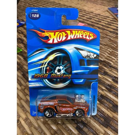 Hot Wheels Tooned 1968 Mustang Shopee Malaysia