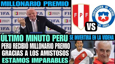 Impresionante Noticia Peru Recibi Millonaria Cifra Gracias A La