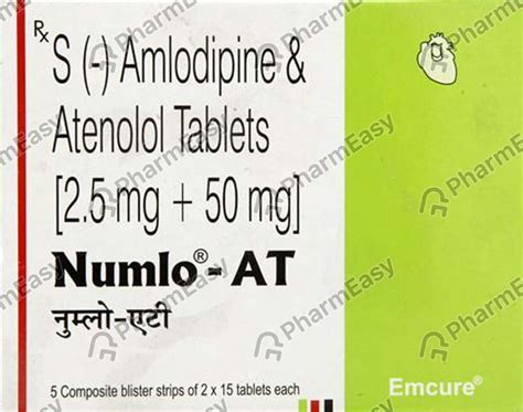 Numlo At Mg Tablet S Uses Side Effects Price Dosage