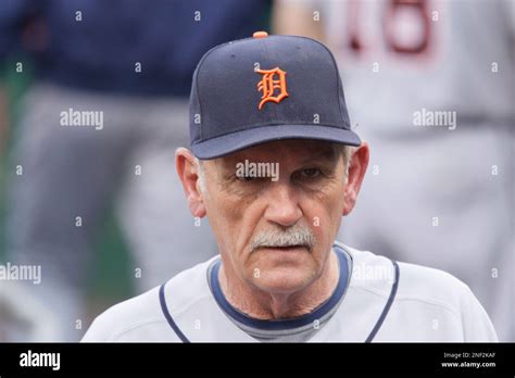 Detroit Tigers Manager Jim Leyland During A Baseball Game Against The