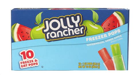 Jolly Rancher Freezer Pops 10 Ct Pack Of 6 Grocery And Gourmet Food