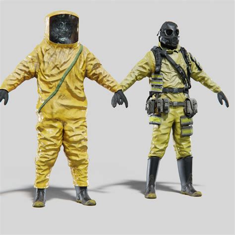 HAZMAT NBC Suit Rigged - FlippedNormals