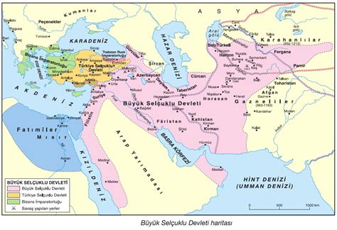 B Y K Sel Uklu Devleti Haritas Tarih Dersi