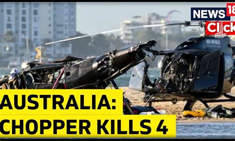 Four Persons Die After Helicopters Collide Mid Air In Australia