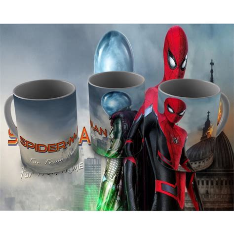 Caneca Homem Aranha Longe De Casa 2019 Modelo 09 Elo7